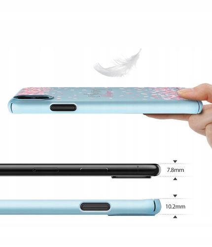 KOBIECE ETUI CASE WIŚNIA RINGKE SLIM IPHONE X na Arena.pl