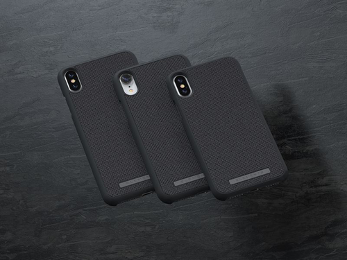 Materiałowe etui do iPhone XR (Dark Grey) na Arena.pl