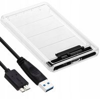 Obudowa dysku twardego USB 3.0 na SATA III do 2,5-calowego dysku SSD