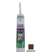 USZCZELNIACZ DEKARSKI ELAST-O-RUB BRĄZOWY 300ML