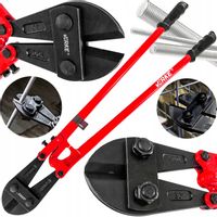 NOŻYCE SZCZYPCE DO CIĘCIA STALOWYCH PRĘTÓW DRUTU ŁAŃCUCHÓW 36'' 900mm DUŻE