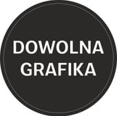 Naklejki ETYKIETY REKLAMOWE twój dowolna grafika LOGO 200 sztuk 2 cm