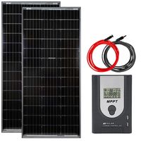 ZESTAW FOTOWOLTAICZNY 380W SOLARNY MPPT NA KAMPER ŁÓDŹ JACHT