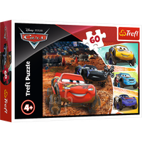 Puzzle - 60 - Zygzak McQueen z przyjaciółmi - Disney Cars 3 17327