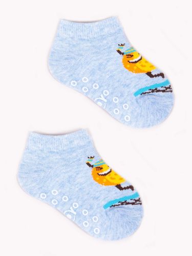 Skarpety stopki chłopięce bawełniane z ABS 6PAK 17-19 YOCLUB na Arena.pl