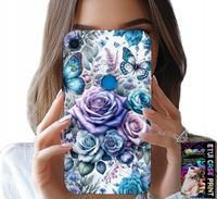 ETUI DO HUAWEI Y6S - KWIECISTE WZORY RÓŻEKWIATKI CASE + SZKŁO