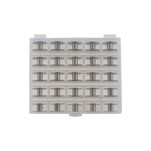 Szpulka do bębenka do maszyny do szycia metalowa 25 szt. pudełko na Arena.pl