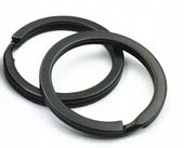 Kółko do Kluczy do Breloczka Czarne Komplet Mocne 2 sztuki Black Key Ring