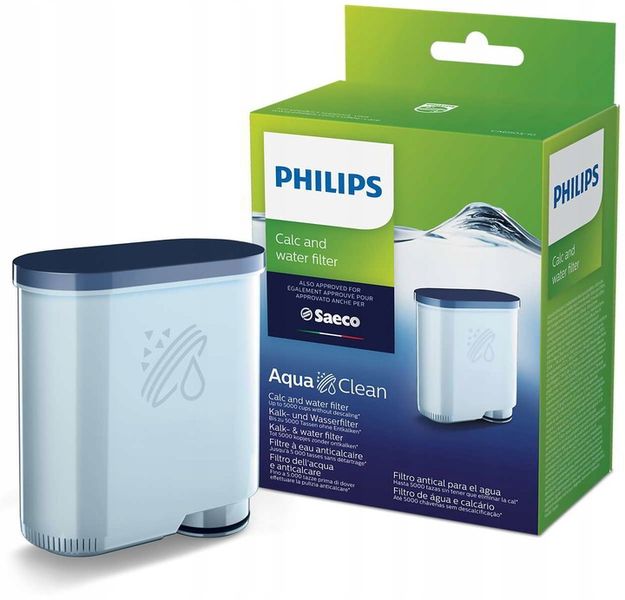 FILTR WODY DO EKSPRESU PHILIPS LATTE GO AQUA CLEAN zdjęcie 1
