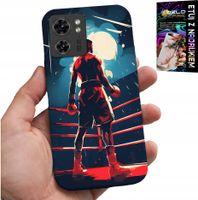 ETUI DO MOTOROLA EDGE 40 - BOKS SPORTY WALKI BOKSERZY WZORY + FOLIA
