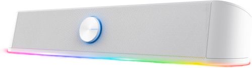 Trust Gaming GXT 619 W Thorne Soundbar Oświetlenie RGB 12W USB AUX Biały na Arena.pl