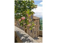 40X60CM RÓŻE BALKONIE OBRAZ