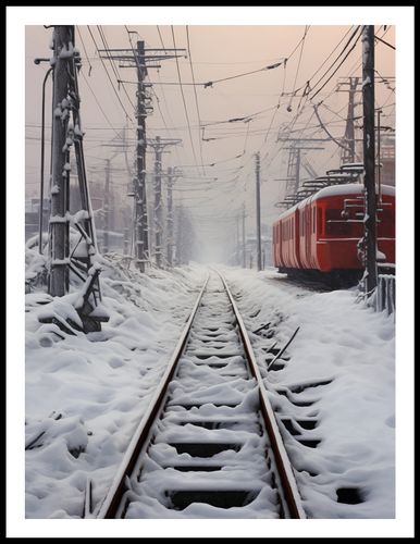 Plakat 60x80cm Podróż po Torach na Arena.pl