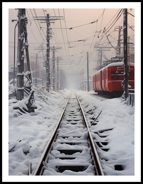 Plakat 60x80cm Podróż po Torach zdjęcie 3