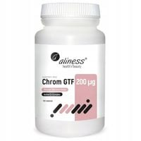 Aliness Chrom GTF 200mcg 100 tab POZIOM CUKRU