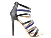 Sandałki z paskami na szpilce buty szpilki 38