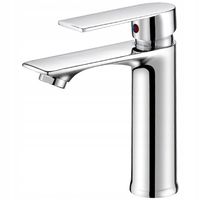 BATERIA UMYWALKOWA ŁAZIENKOWA STOJĄCA NABLATOWA KRAN DO UMYWALKI CHROM