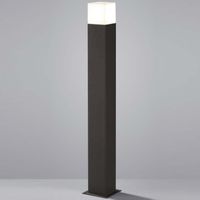 Stojąca lampa ogrodowa Hudson 420060142 słupek czarny na taras