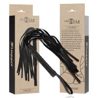 intense fetish flogger wegański skorzany bat z ergonomicznym uchwyt