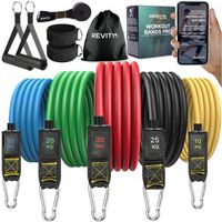 GUMY OPOROWE DO ĆWICZEŃ WORKOUT BANDS PRO ZESTAW DO 100 KG WYSOKA JAKOŚĆ
