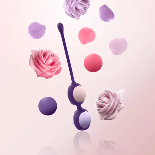 rianne s essentials playballs nude - zestaw kul treningowych 4 wagi na Arena.pl