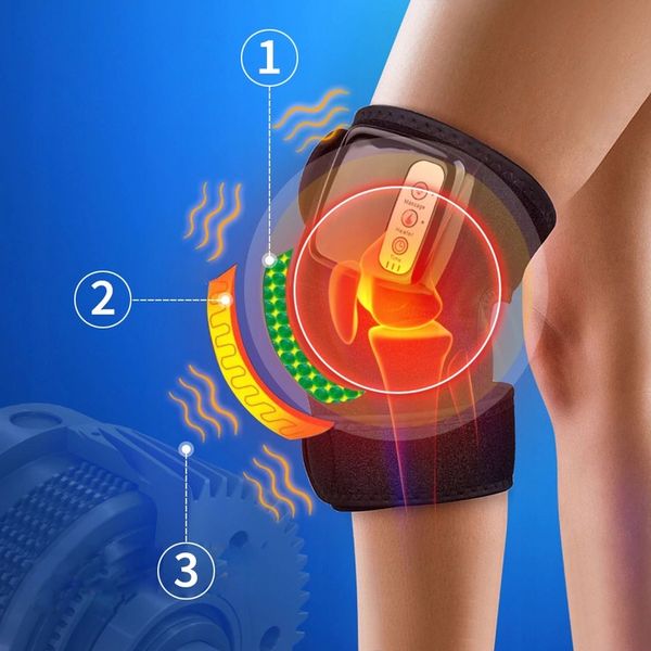 MASAŻER STABILIZATOR KOLANA ŁOKCIA BARKU ORTEZA GRZEJĄCA BEZPRZEWODOWY zdjęcie 5