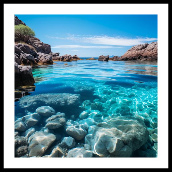 Plakat 60x60cm Krystaliczna Woda zdjęcie 3