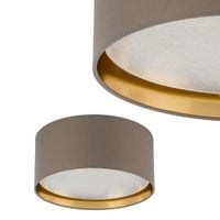 lampa sufitowa bilbao beige/gold 450 4404 tk lighting