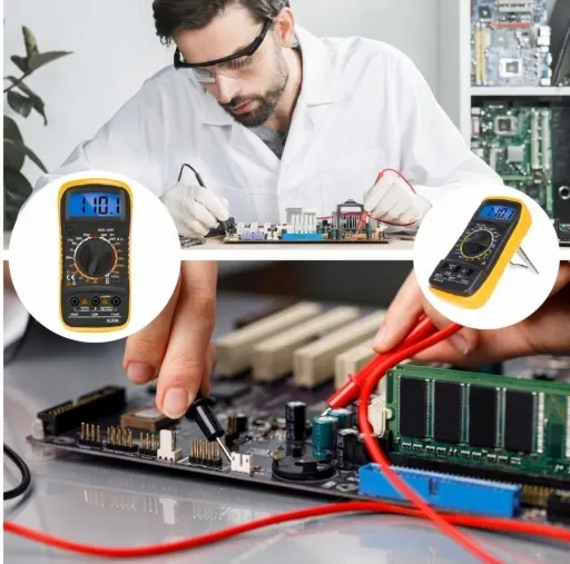 Lutownica ZESTAW NARZĘDZI Multimetr 40 ELEMENTÓW SOLIDNY + GRATIS HAMAK zdjęcie 5