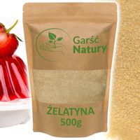 Żelatyna Wieprzowa Spożywcza 500g Wysoka Jakość na KOŚCI STAWY Polska 0,5kg