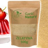 Żelatyna Wieprzowa Spożywcza 500g Wysoka Jakość na KOŚCI STAWY Polska 0,5kg