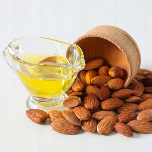 Olej ze słodkich migdałów 500ml i Olej rycynowy 500ml zestaw z pompkami na Arena.pl