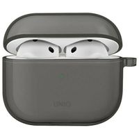 uniq etui glase airpods 4 dymny/glossy   smoke