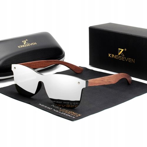 Okulary Przeciwsłoneczne Polaryzacyjne KINGSEVEN Filtr UV400 DREWNIANE 2024 na Arena.pl