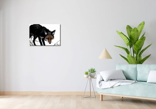 Obraz 60x40cm Nieufny Lis na Arena.pl