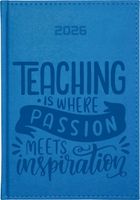 KALENDARZ A5 2026 dzienny TERMINARZ z grawerem PLANER DLA NAUCZYCIELA