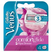 GILLETTE VENUS COMFORT GLIDE SPA BREEZE 4 SZTUKI+RĄCZKA DO NOŻYKÓW