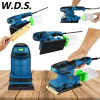 Szlifierka oscylacyjna drewna metalu 1500w 230v 6000-12000 rpm WDS2504