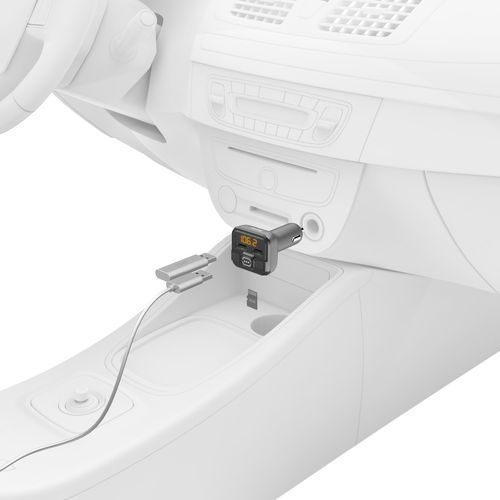 Transmiter FM HAMA 14164 Bluetooth Szary na Arena.pl