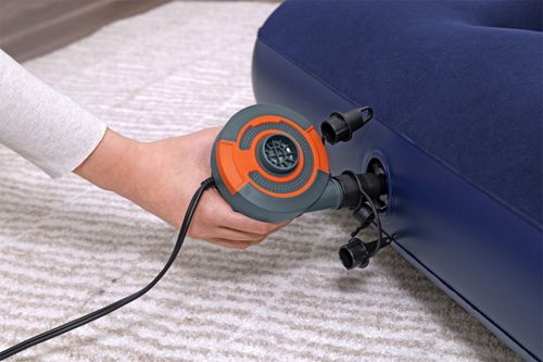 Dmuchany Materac Turystyczny Do Spania Flokowany Bestway 188X99X22Cm na Arena.pl