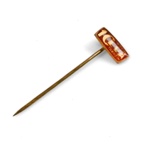 Eva Trencin | 1 cm | Metal | Przypinka | Socrealizm Przemysł