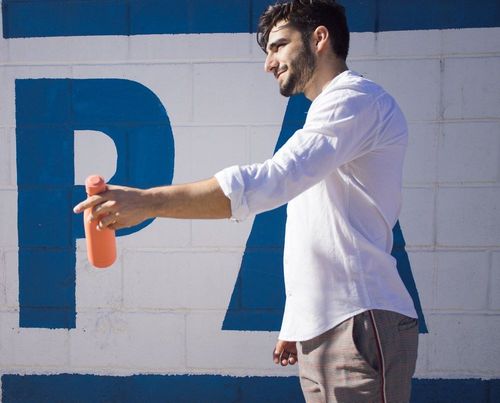 Cool Bottles Butelka termiczna 500 ml Triple cool Pastel Coral na Arena.pl