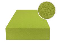 Prześcieradło Z Gumką 200X220 Frotte Zielony