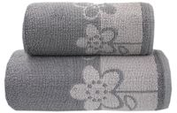 Ręcznik Paloma 70x140 Szary Popielaty Greno