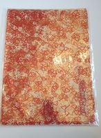 torebki foliowe serca kwiaty  25 x 35 cm - 25 szt.