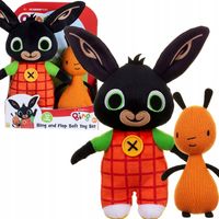 BING Królik Bing i Flop Zestaw pluszaków maskotki dla najmłodszych