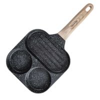 patelnia marmurkowa do jajek 3 sekcje klausberg kb-7816