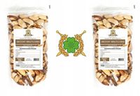 ORZECHY BRAZYLIJSKIE CAŁE 1KG - 2 x 500g - FUNDACJA BRATERSKA Opakowanie