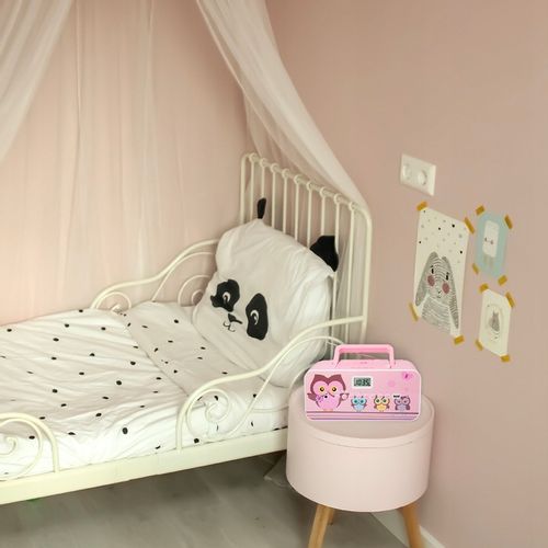 RADIOODTWARZACZ Z MIKROFONEM DLA DZIECI DZIEWCZYNKI CD USB MUSE M-29 KP na Arena.pl