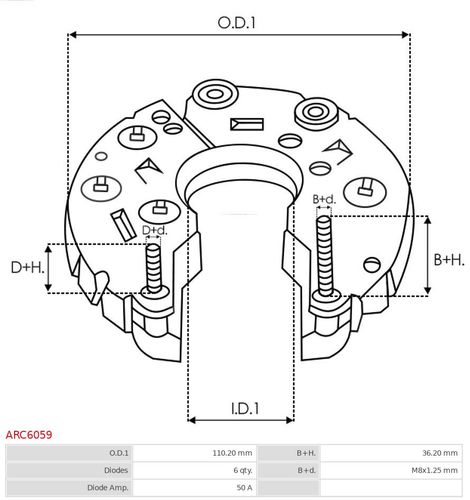 Prostownik, alternator AS-PL ARC6059 na Arena.pl